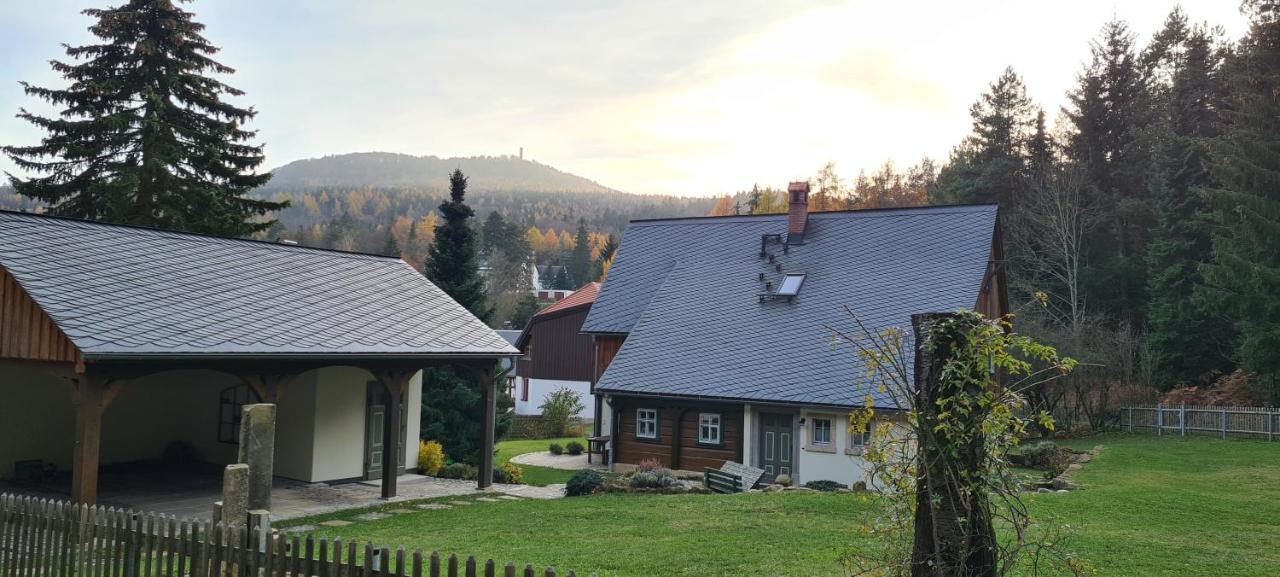 Villa Am Waldessaum Kurort Oybin Exterior foto